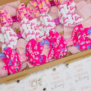 Fashion Doll Handmade Hair Bow Gift Set