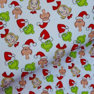Stolen Christmas 018 Canvas Fabric Sheet