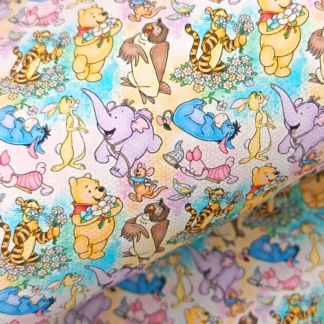 Pooh 031 Canvas Fabric Sheet