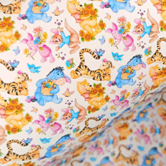 Pooh 003 Canvas Fabric Sheet