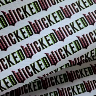 Wicked 004 Canvas Fabric Sheet A4 280gsm