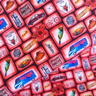 Stranger 001 Canvas Fabric Sheet