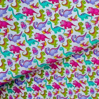 Dino 003 Canvas Fabric Sheet