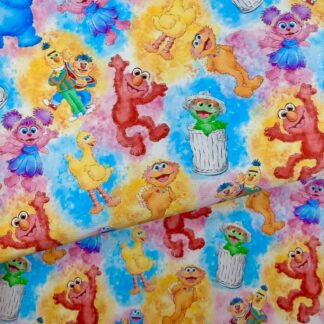 Puppets 004 Canvas Fabric Sheet