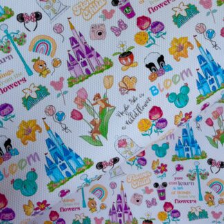 Disney 014 Canvas Fabric Sheet