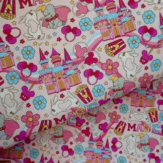 Disney 008 Canvas Fabric Sheet