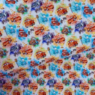Cars 004 Canvas Fabric Sheet
