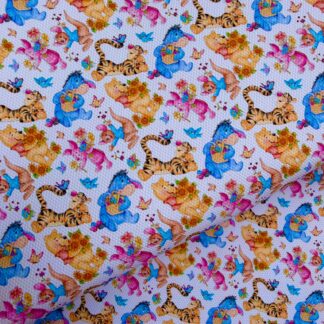 Pooh 003 Canvas Fabric Sheet