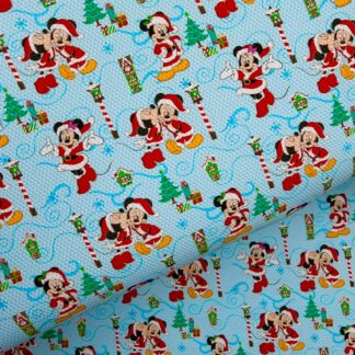 Clubhouse Christmas 001 Canvas Fabric Sheet
