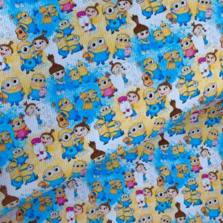 Minions 001 Canvas Fabric Sheet
