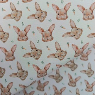 Bunnies 012 Canvas Fabric Sheet