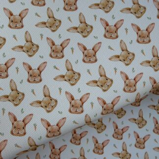 Bunnies 012 Canvas Fabric Sheet