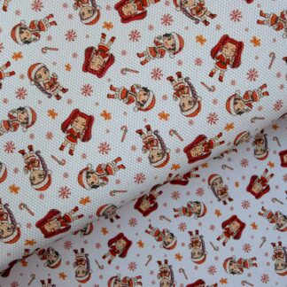 K Pop Christmas 009 Canvas Fabric Sheet