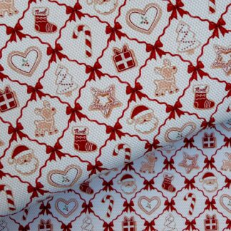 Christmas 004 Canvas Fabric Sheet