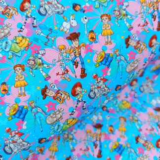 Disney Movies 003 Canvas Fabric Sheet A4