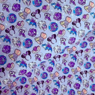 Disney 007 Canvas Fabric Sheet