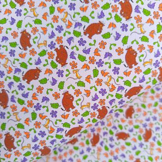 Story Book 010 Canvas Fabric Sheet A4 280gsm