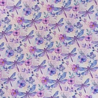 Flowers 028 Canvas Fabric Sheet