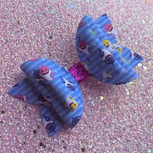 Shark Handmade Hair Bow Single Bow