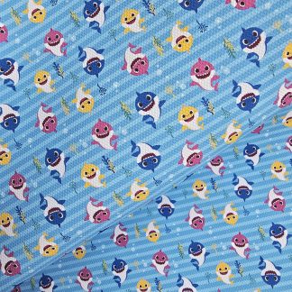 Shark 001 Canvas Fabric Sheet A4 280gsm