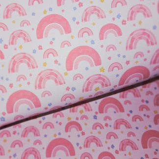 Rainbows, Summer & Bugs Canvas Fabric Sheets