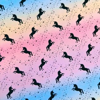 Unicorn 008 Canvas Fabric Sheet