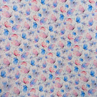 Butterflies 009 Canvas Fabric Sheet