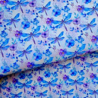Flowers 028 Canvas Fabric Sheet