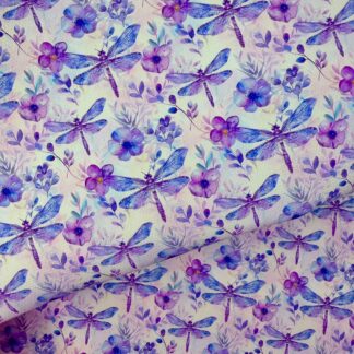 Flowers 028 Canvas Fabric Sheet