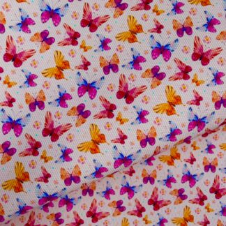Butterflies 001 Canvas Fabric Sheet