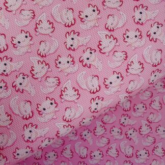 Axolotl 004 Canvas Fabric Sheet