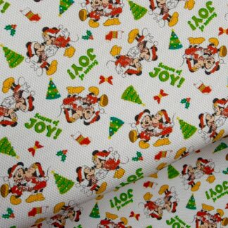 Clubhouse Christmas 002 Canvas Fabric Sheet