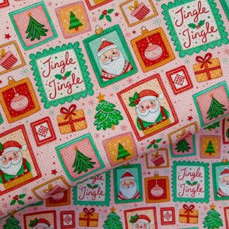 Christmas 006 Canvas Fabric Sheet