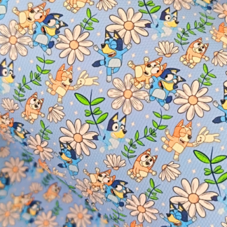 Blue Dog 030 Canvas Fabric Sheet