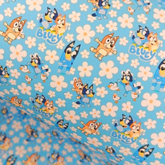 Blue Dog 013 Canvas Fabric Sheet