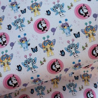 Pre School Favs 053 Canvas Fabric Sheet A4 280gsm