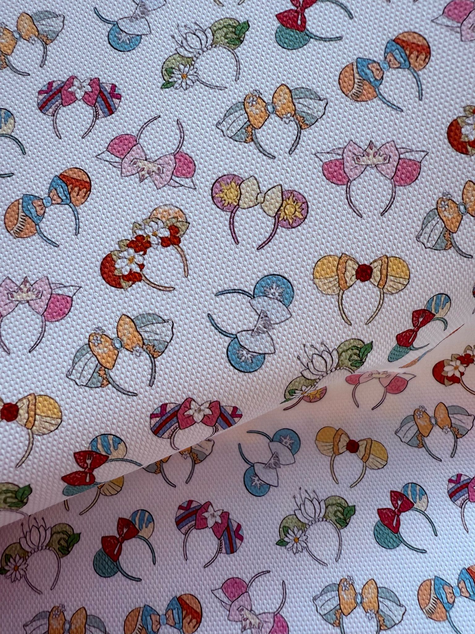 Headbands Canvas Fabric Sheet A4 280gsm