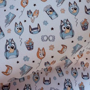 Party Fun Canvas Fabric Sheet A4 280gsm