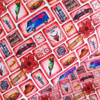 Stranger 002 Canvas Fabric Sheet