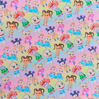 Retro Shows 026 Canvas Fabric Sheet