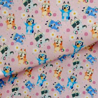 Blue Dog 011 Canvas Fabric Sheet