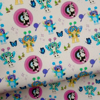 Blue Dog 034 Canvas Fabric Sheet