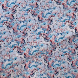 Unicorns, Dragons & Fairies Canvas Fabric Sheets