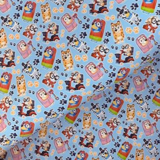 Pre School Favs 081 Canvas Fabric Sheet A4 280gsm