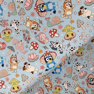 Pre School Favs 061 A4 Canvas Fabric Sheet 280gsm