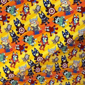 Heroes 014 Canvas Fabric Sheet