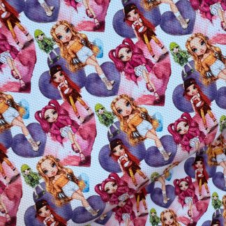 Rainbow High A4 Canvas Fabric Sheet 280gsm