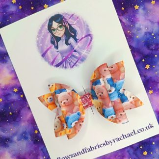Bears 001 Hair Bow