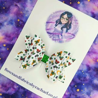 Disney St Patricks Day 002 Hair Bow