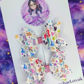 Disney Matching Set Hair Bows